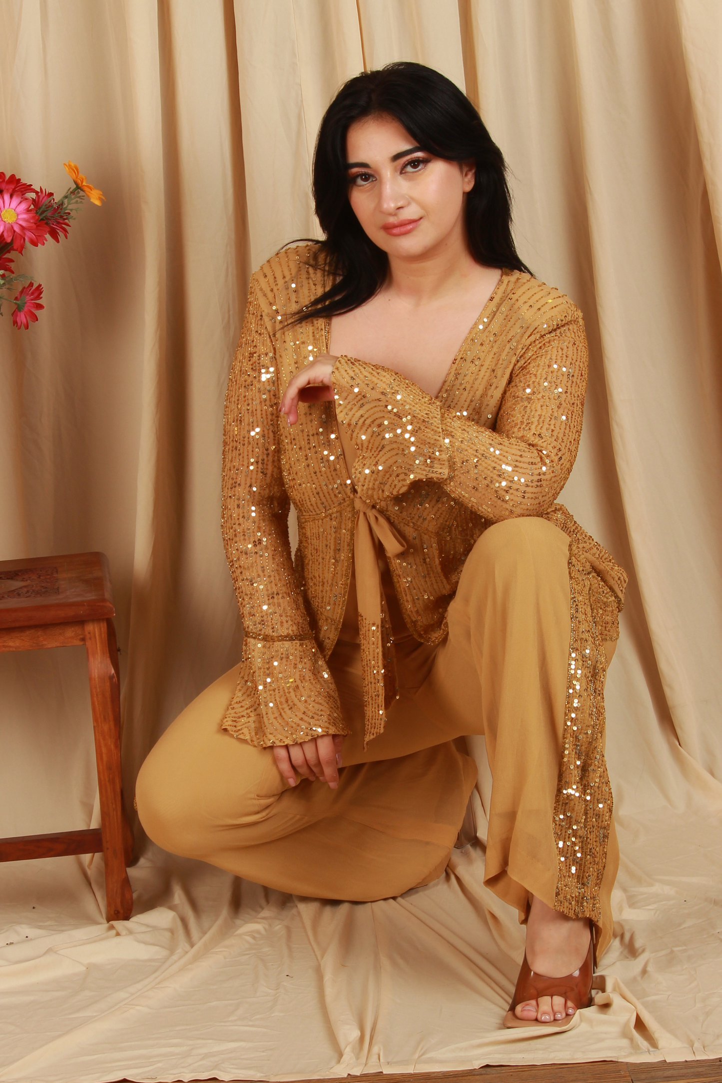 Golden Hour Sequin Co-Ord Set