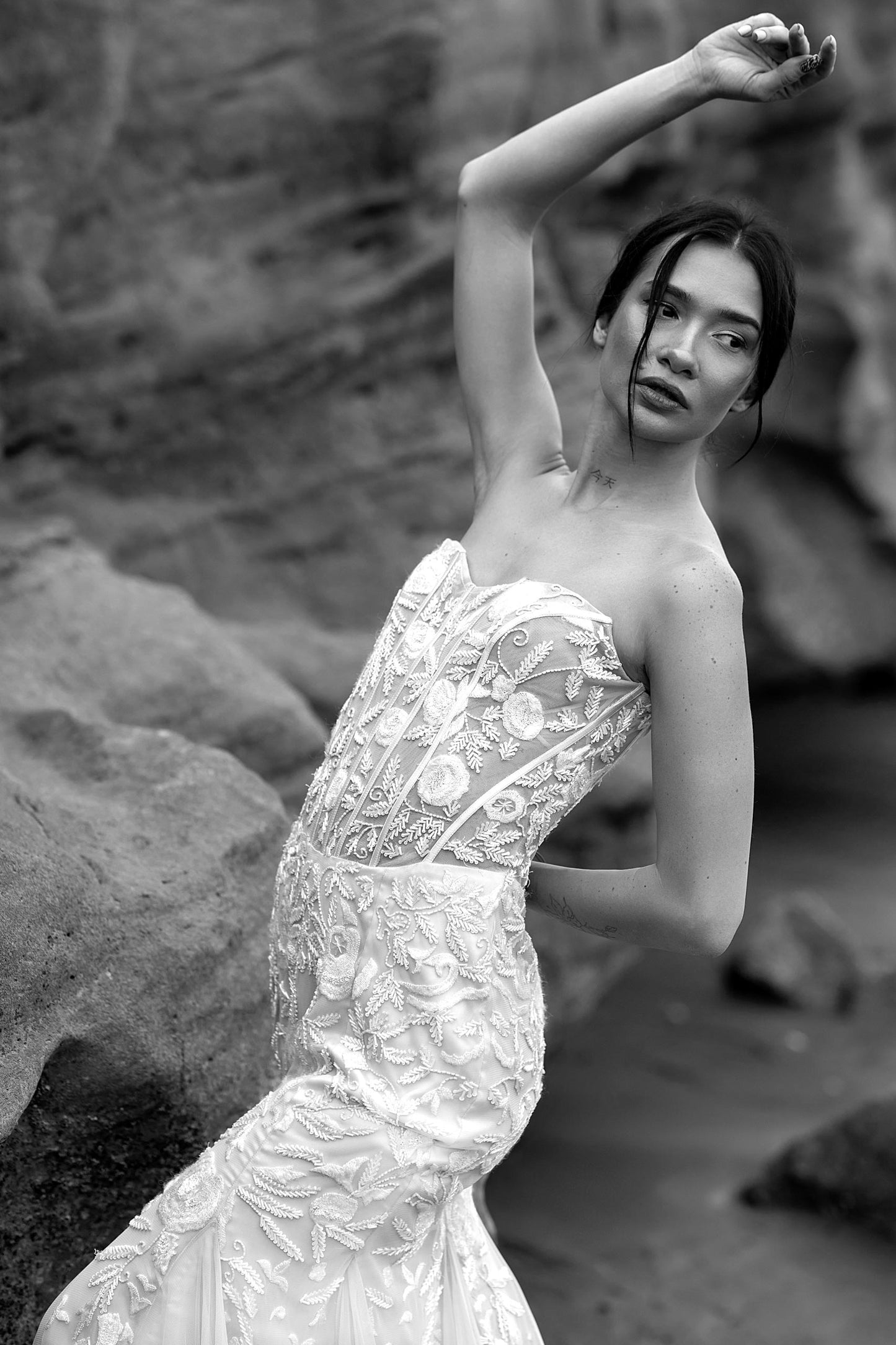 White Long Gown Dress