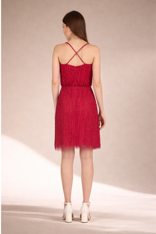 Ruby Night Slip Dress
